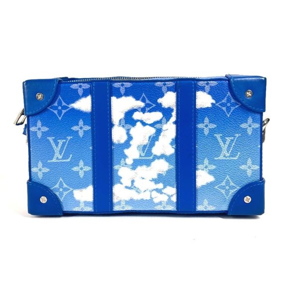 Louis Vuitton Soft Trunk Mini Blue Leather shoulder - Picture 1 of 10